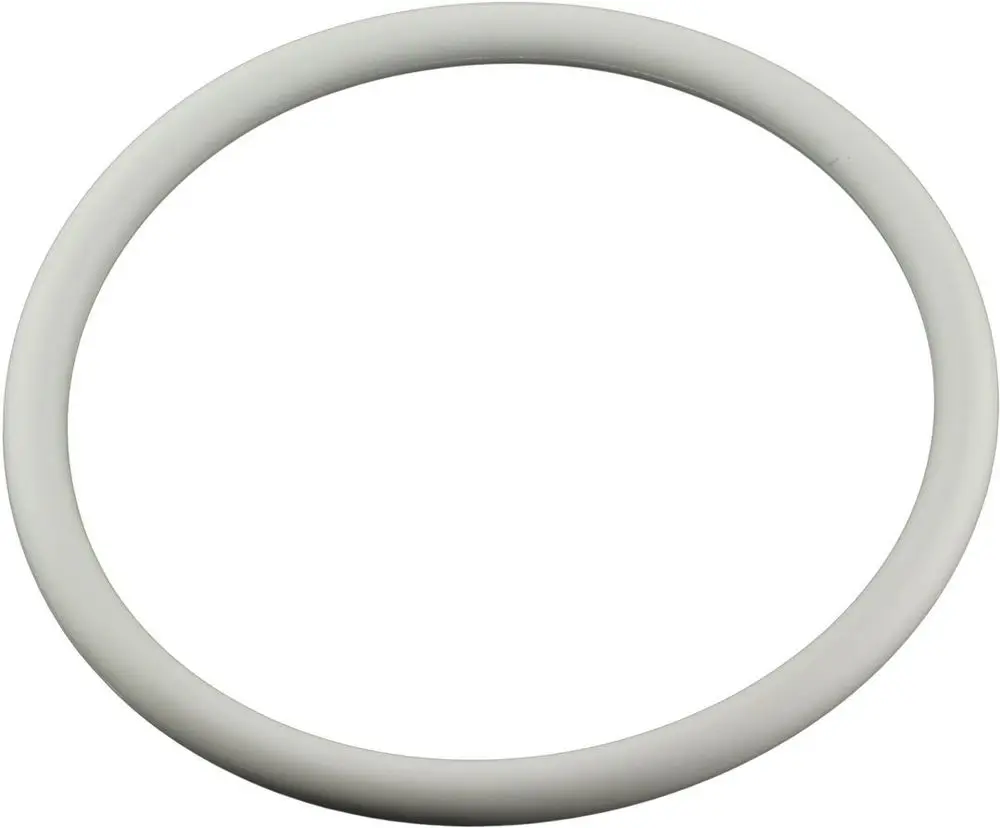 Weißer O-Ring auf hellem Hintergrund, geeignet für verschiedene Anwendungen, möglicherweise von Bosch, ohne spezifische Maße oder Produktdetails sichtbar.